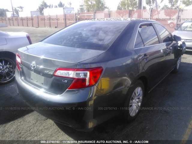 4T1BF1FK6DU213938 - 2013 TOYOTA CAMRY L/SE/LE/XLE Boz foto 4