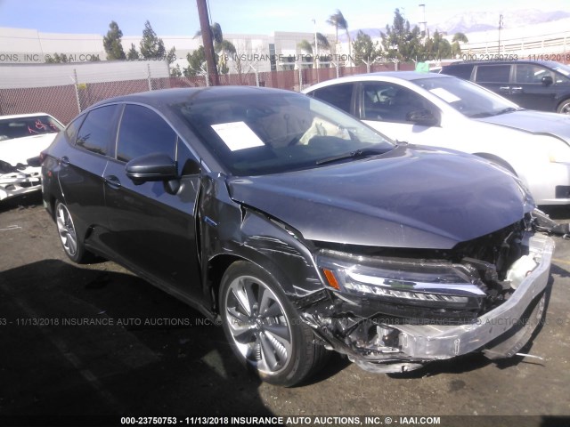 JHMZC5F34JC004502 - 2018 HONDA CLARITY TOURING GRAY photo 1