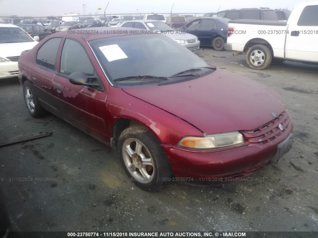 1P3EJ46X3WN299901 - 1998 PLYMOUTH BREEZE EXPRESSO RED photo 1