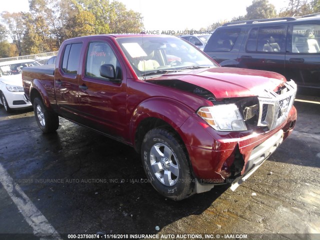 1N6AD0FR7CC446998 - 2012 NISSAN FRONTIER SV/SL RED photo 1