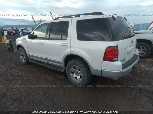 1FMZU75W92ZA62962 - 2002 FORD EXPLORER LIMITED WHITE photo 3