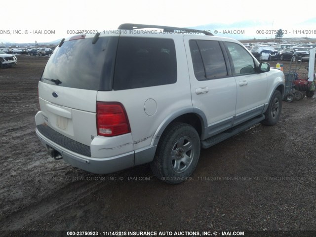 1FMZU75W92ZA62962 - 2002 FORD EXPLORER LIMITED WHITE photo 4