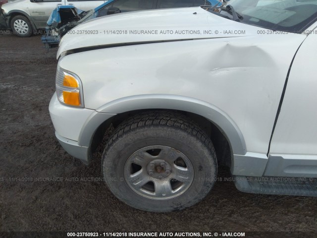 1FMZU75W92ZA62962 - 2002 FORD EXPLORER LIMITED WHITE photo 6