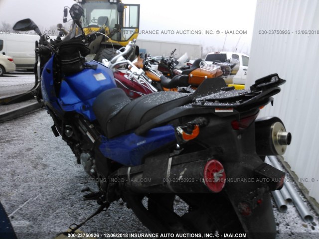 JS1VP54A872102690 - 2007 SUZUKI DL650 BLUE photo 3