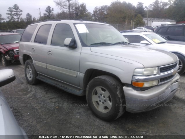 1GNEK13Z64J290557 - 2004 CHEVROLET TAHOE K1500 GRAY photo 1