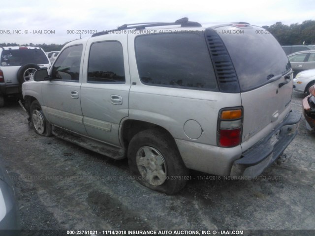 1GNEK13Z64J290557 - 2004 CHEVROLET TAHOE K1500 GRAY photo 3