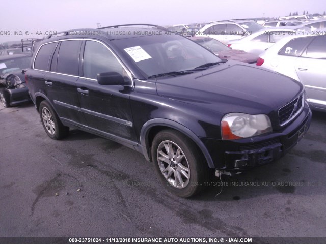 YV1CZ91H641068387 - 2004 VOLVO XC90 T6 BLACK photo 1