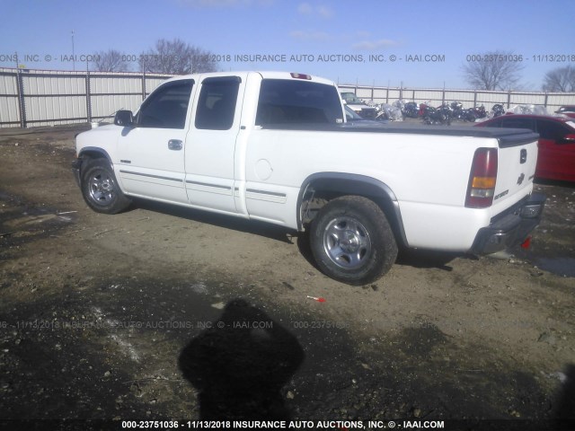 2GCEC19V8Y1319664 - 2000 CHEVROLET SILVERADO C1500 WHITE photo 3