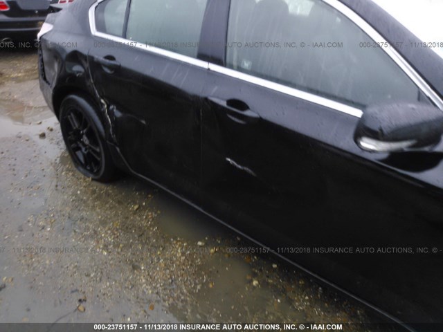 19UUA8F20AA021272 - 2010 ACURA TL BLACK photo 6