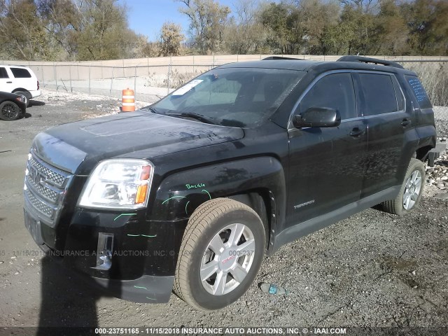 2GKFLTEK9C6141551 - 2012 GMC TERRAIN SLE BLACK photo 2