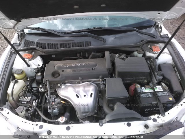 4T1BE46K39U835845 - 2009 TOYOTA CAMRY SE/LE/XLE 白色 照片 10