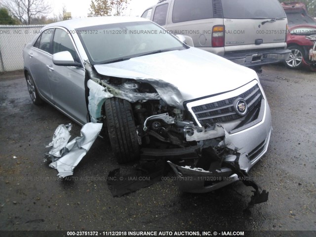 1G6AA5RA2E0162278 - 2014 CADILLAC ATS SILVER photo 1