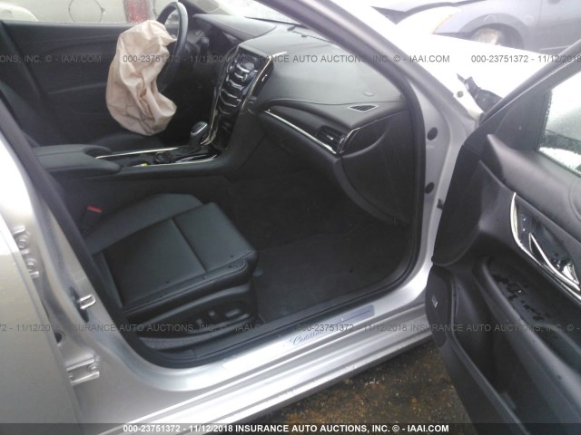 1G6AA5RA2E0162278 - 2014 CADILLAC ATS SILVER photo 5