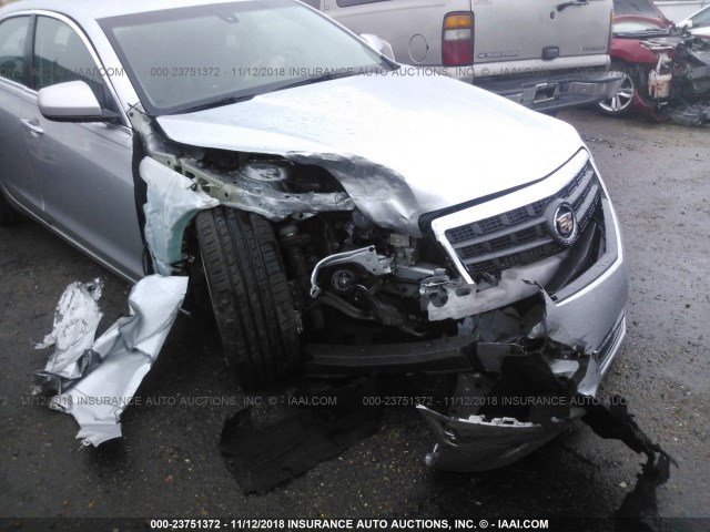 1G6AA5RA2E0162278 - 2014 CADILLAC ATS SILVER photo 6