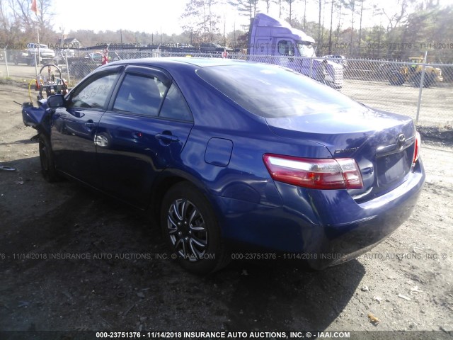 4T1BE46K09U402774 - 2009 TOYOTA CAMRY SE/LE/XLE BLUE photo 3