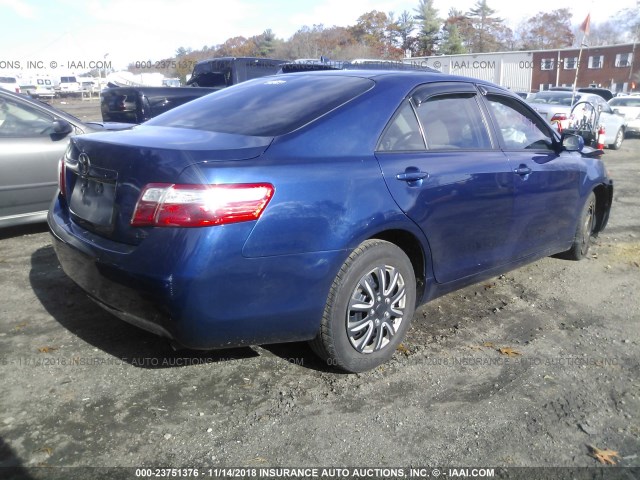 4T1BE46K09U402774 - 2009 TOYOTA CAMRY SE/LE/XLE BLUE photo 4