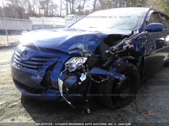 4T1BE46K09U402774 - 2009 TOYOTA CAMRY SE/LE/XLE BLUE photo 6