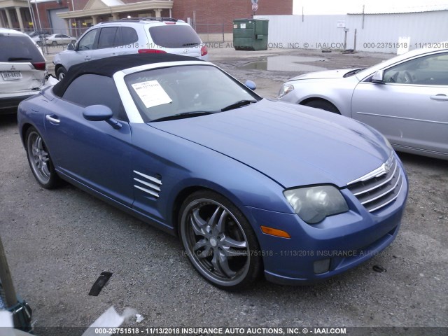 1C3AN65L55X053999 - 2005 CHRYSLER CROSSFIRE LIMITED BLUE photo 1