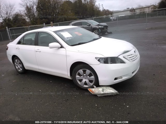 4T1BE46K38U747280 - 2008 TOYOTA CAMRY CE/LE/XLE/SE WHITE photo 1