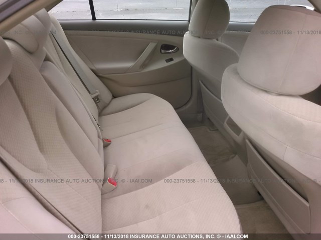 4T1BE46K38U747280 - 2008 TOYOTA CAMRY CE/LE/XLE/SE WHITE photo 8