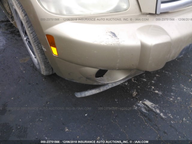 3GNDA13D38S643053 - 2008 CHEVROLET HHR LS Dorado foto 6