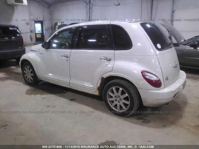 3A8FY68B26T238867 - 2006 CHRYSLER PT CRUISER LIMITED WHITE photo 3