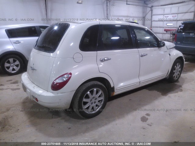 3A8FY68B26T238867 - 2006 CHRYSLER PT CRUISER LIMITED WHITE photo 4