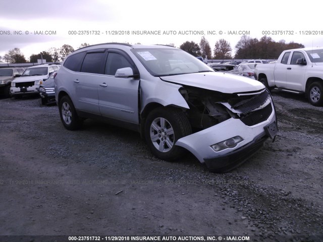 1GNEV23D49S127263 - 2009 CHEVROLET TRAVERSE LT SILVER photo 1