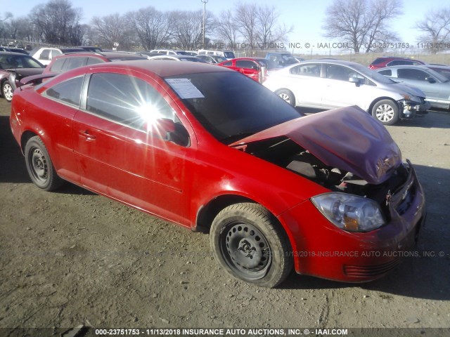 1G1AD1F53A7186801 - 2010 CHEVROLET COBALT 1LT RED photo 1