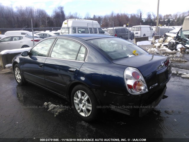 1N4AL11D65N456393 - 2005 NISSAN ALTIMA S/SL BLUE photo 3