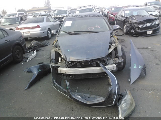 JH4KB16658C004218 - 2008 ACURA RL GRAY photo 6