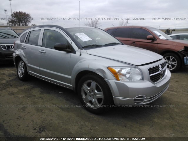 1B3HB48A69D118837 - 2009 DODGE CALIBER SXT SILVER photo 1