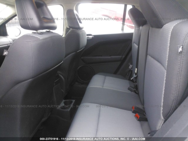 1B3HB48A69D118837 - 2009 DODGE CALIBER SXT SILVER photo 8