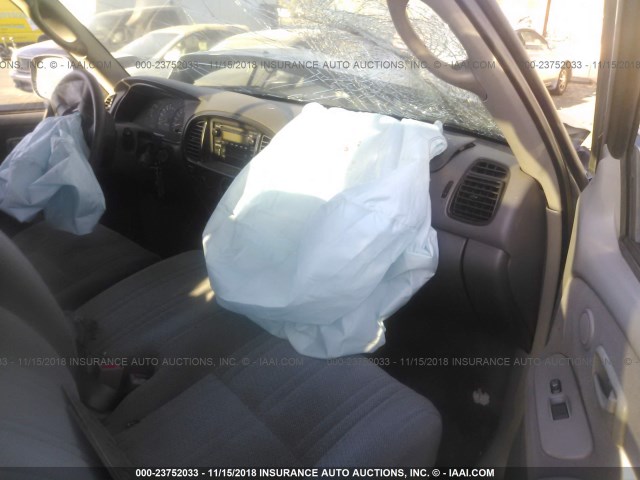 5TBRN34192S321671 - 2002 TOYOTA TUNDRA ACCESS CAB SR5 SILVER photo 5