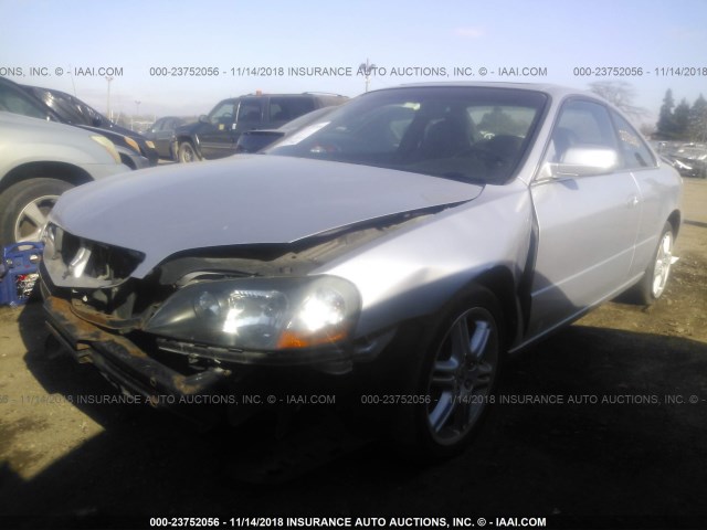 19UYA42773A015368 - 2003 ACURA 3.2CL TYPE-S SILVER photo 2