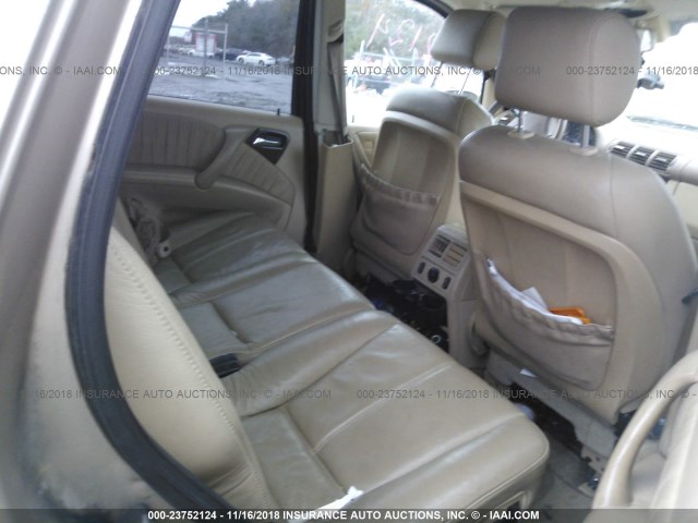 4JGAB54E42A298661 - 2002 MERCEDES-BENZ ML 320 GOLD photo 8