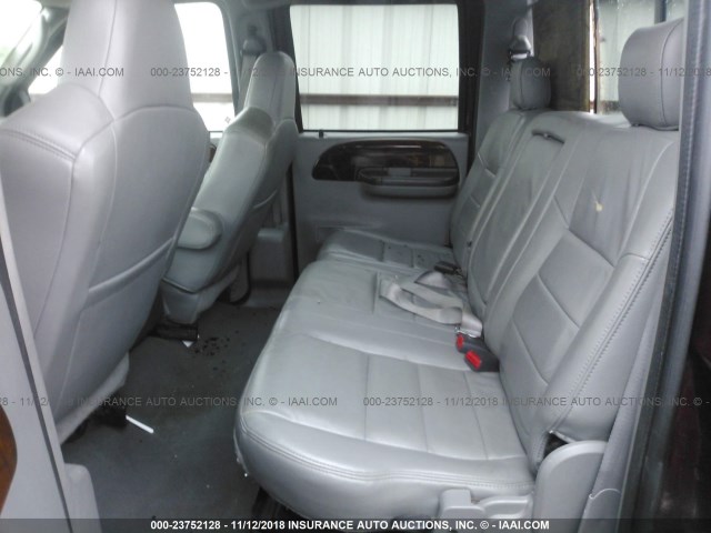 1FTNW21P54EB77955 - 2004 FORD F250 SUPER DUTY MAROON photo 8