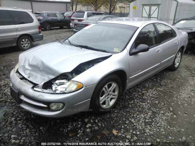 2B3AD56J61H511958 - 2001 DODGE INTREPID ES SILVER photo 2