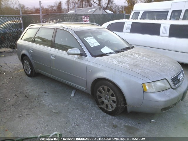 WAUDA24BXXN100512 - 1999 AUDI A6 AVANT QUATTRO SILVER photo 1