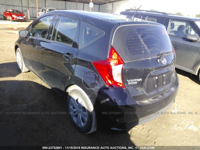3N1CE2CP3HL368550 - 2017 NISSAN VERSA NOTE S/S PLUS/SV/SL/SR BLACK photo 3