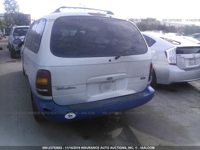 2FMZA5141WBE10053 - 1998 FORD WINDSTAR WAGON SILVER photo 6