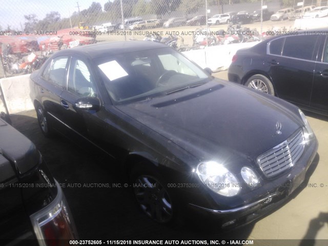 WDBUF65J84A391966 - 2004 MERCEDES-BENZ E 320 BLACK photo 1