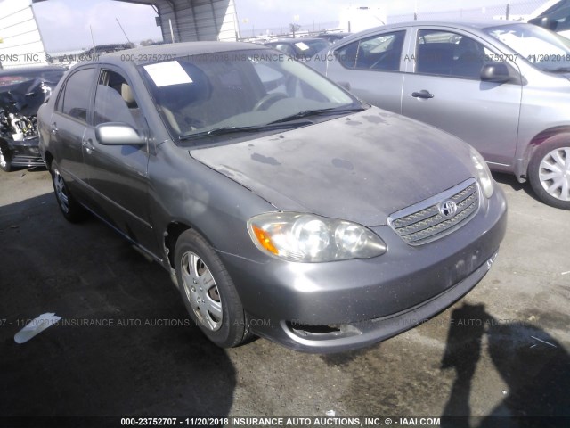 1NXBR32E15Z432116 - 2005 TOYOTA COROLLA CE/LE/S GRAY photo 1