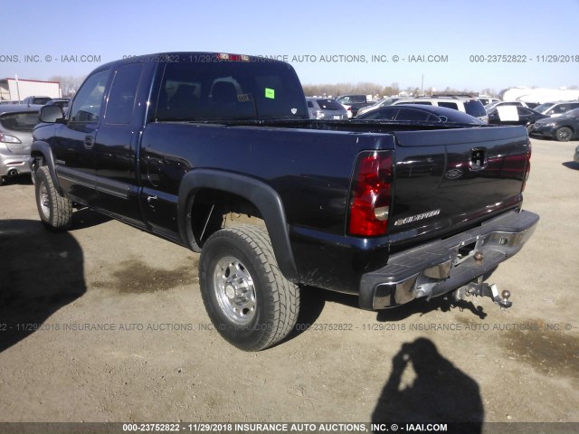 1GCHC29U66E193729 - 2006 CHEVROLET SILVERADO C2500 HEAVY DUTY BLUE photo 3