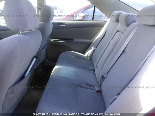 4T1BE32K05U103375 - 2005 TOYOTA CAMRY LE/XLE/SE RED photo 8