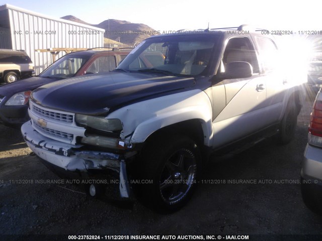 1GNEK13T33R142667 - 2003 CHEVROLET TAHOE K1500 WHITE photo 2