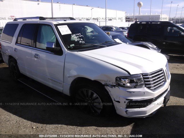 5LMJJ2HTXFEJ01840 - 2015 LINCOLN NAVIGATOR 白色 照片 1