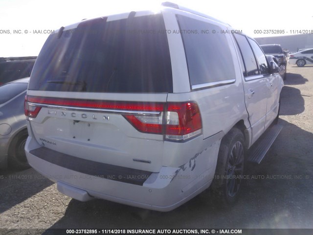 5LMJJ2HTXFEJ01840 - 2015 LINCOLN NAVIGATOR 白色 照片 4