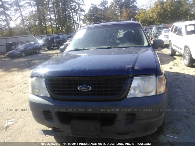 1FMZU62K65ZA24105 - 2005 FORD EXPLORER XLS/XLS SPORT BLUE photo 6