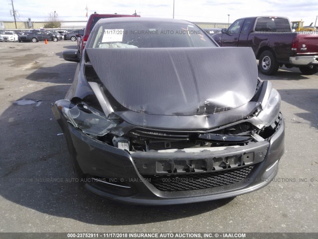 1C3CDFBB8FD252734 - 2015 DODGE DART SXT GRAY photo 6